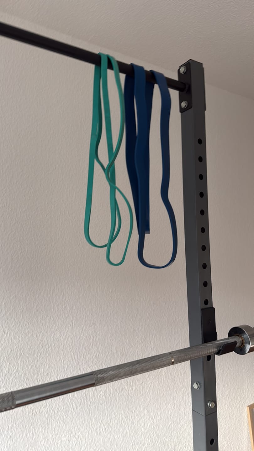 Customer photo review of Premium Latex Resistance Bands, 104CM