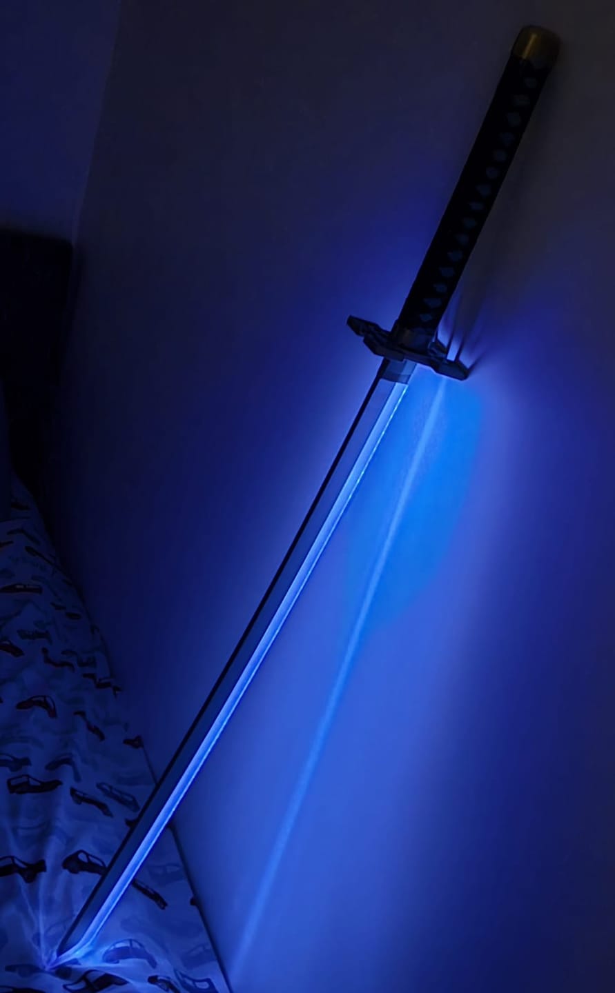 Customer photo review of Glowing & Smoking Nichirins (Demon Slayer)
