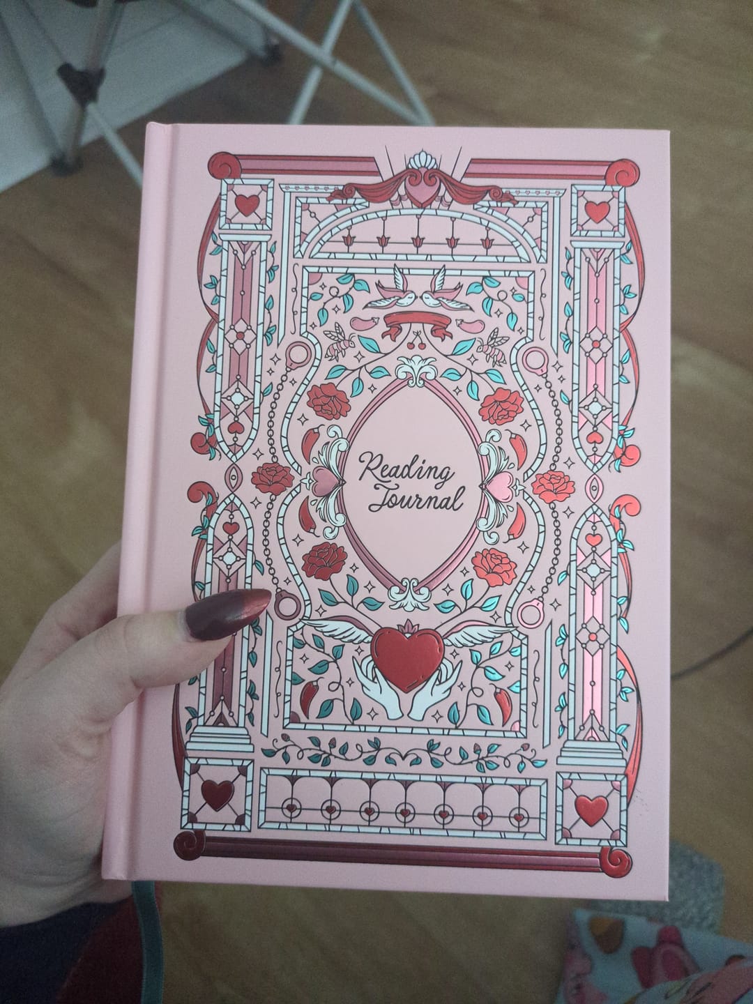 Customer photo review of Reading Journal - Sugar & Spice