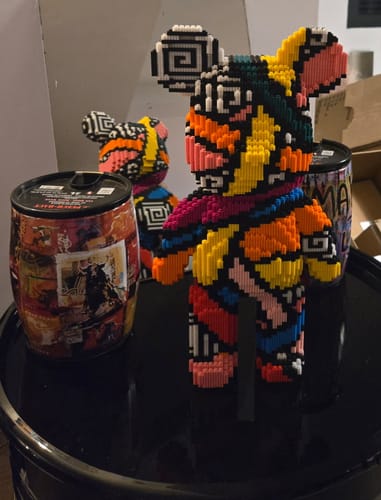 Customer photo review of Boîtes de tri des pièces 25x25 cm