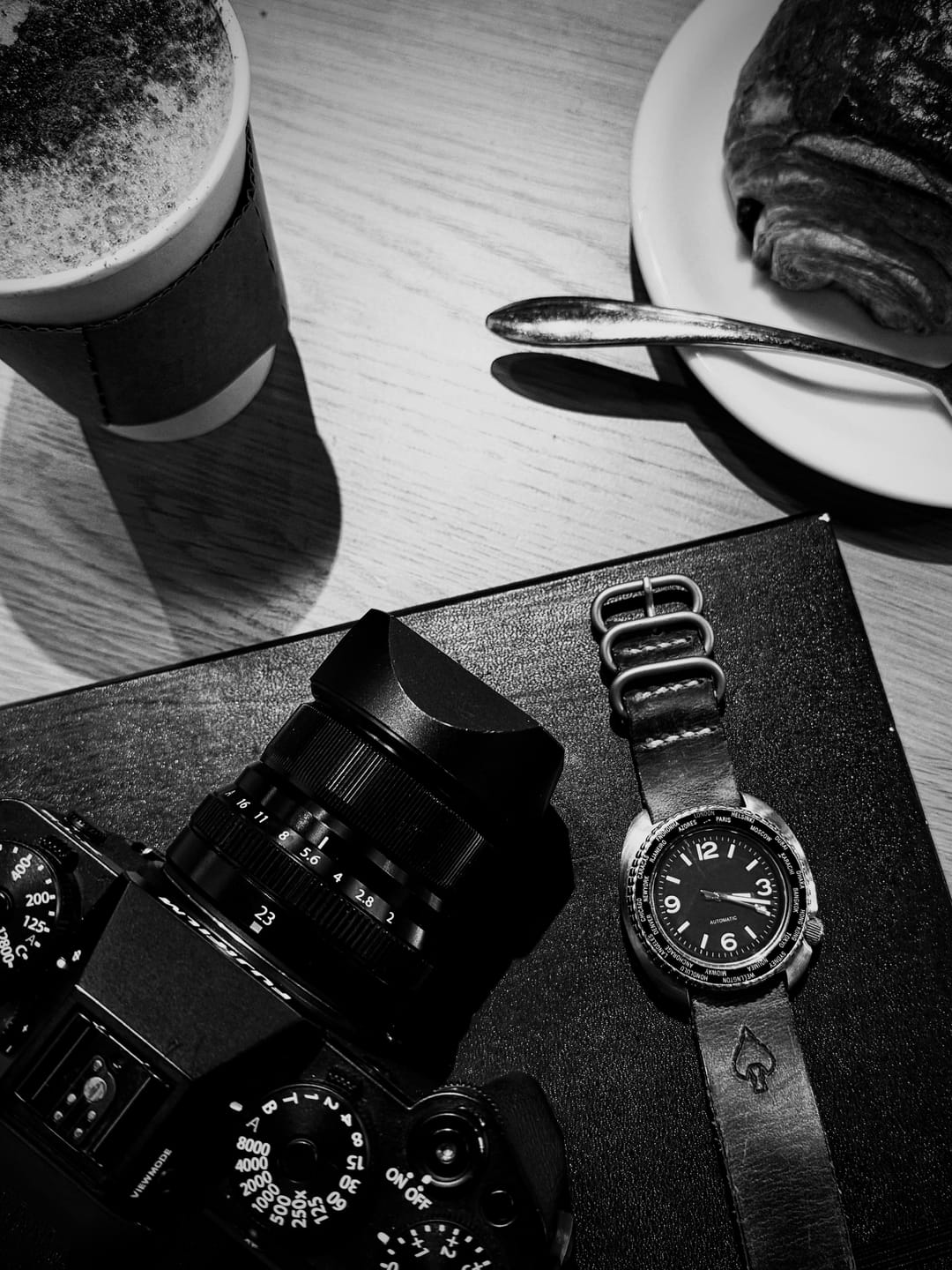 Customer photo review of W.O.E. Leather Single Pass Strap