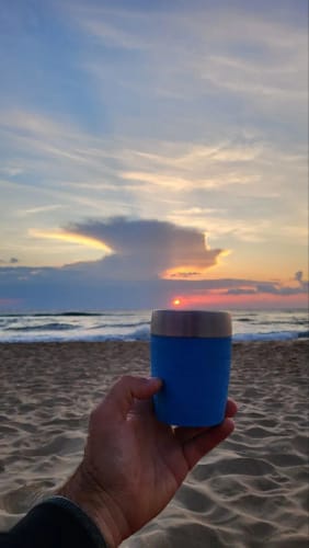 Customer photo review of BRUZZO Go™ – Draagbare Espresso Machine