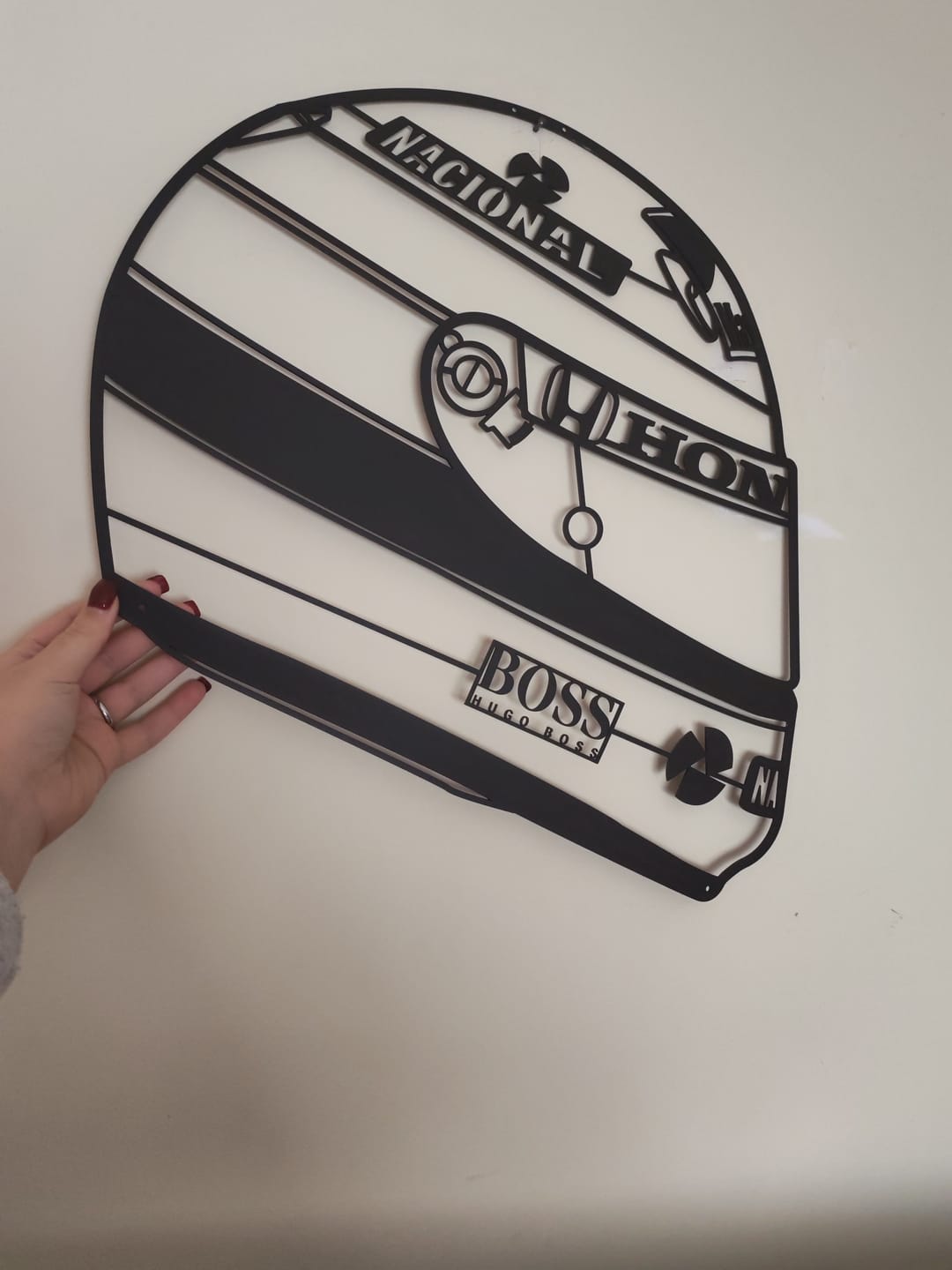 Customer photo review of CAPACETE AYRTON SENNA