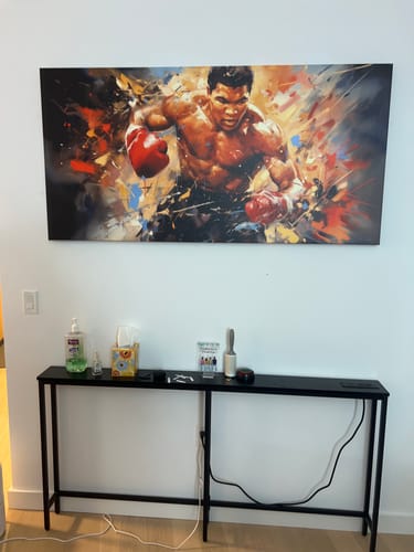 Customer photo review of I Am The Greatest - Colorful