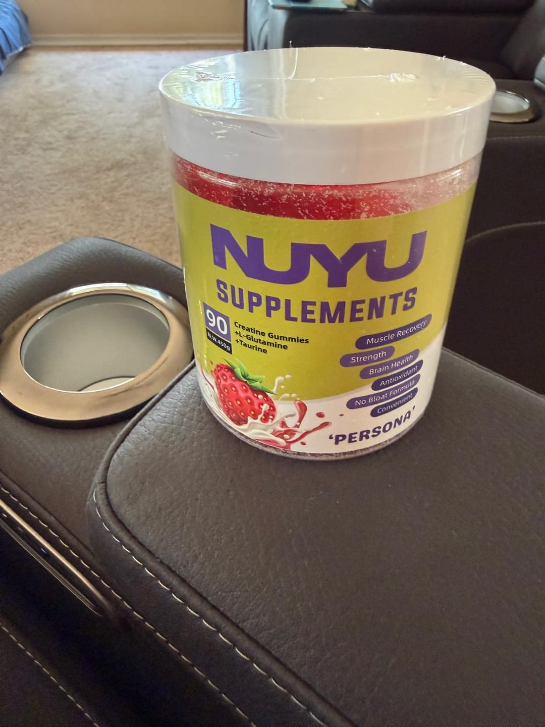 Customer photo review of 'PERSONA' – Triple Stack Creatine Gummy