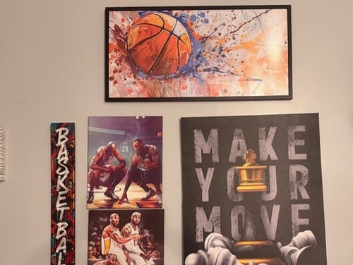 Customer photo review of GRAFFITI BASKETBALL