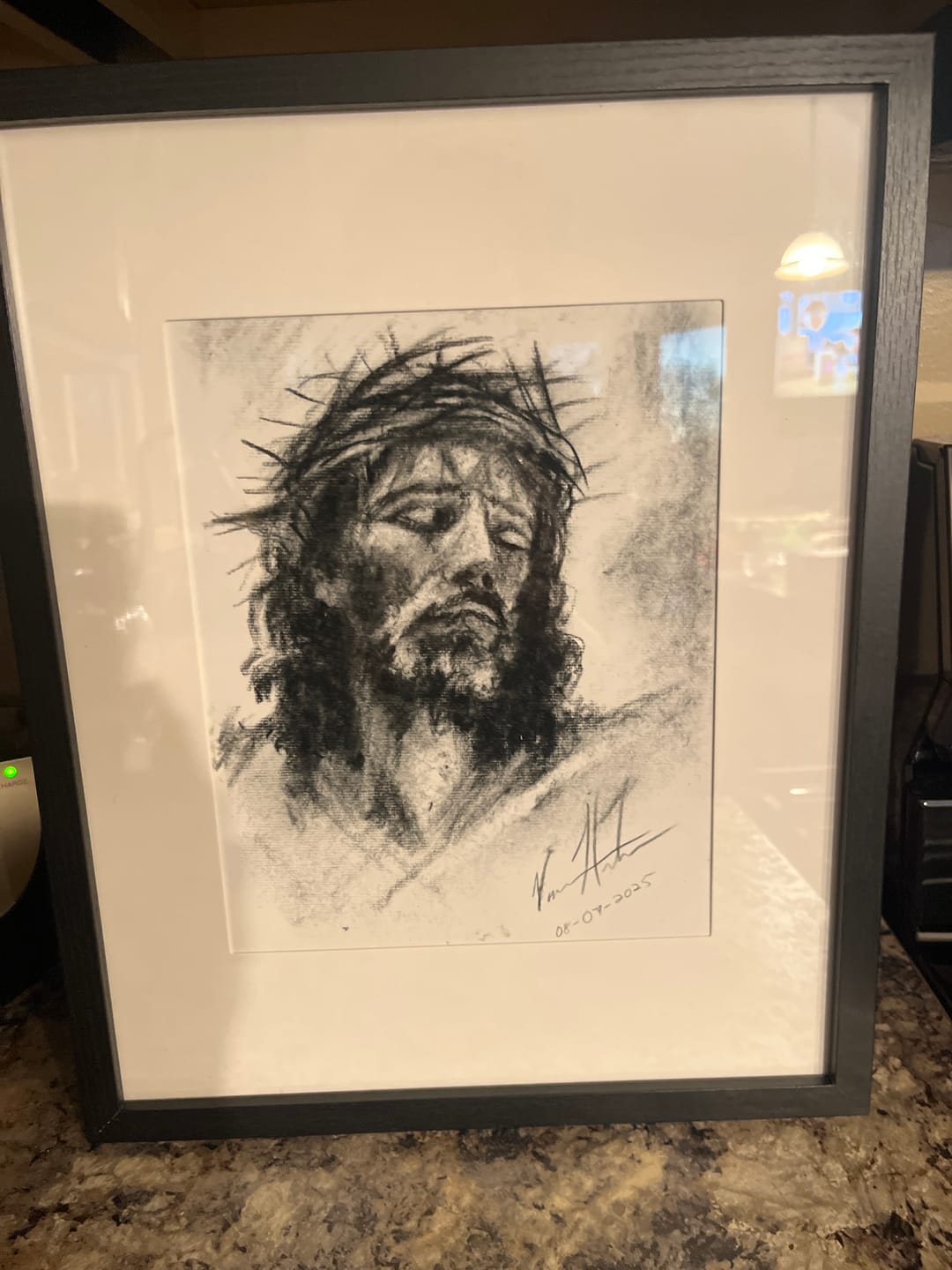 Customer photo review of Christ is King (Sketch)
