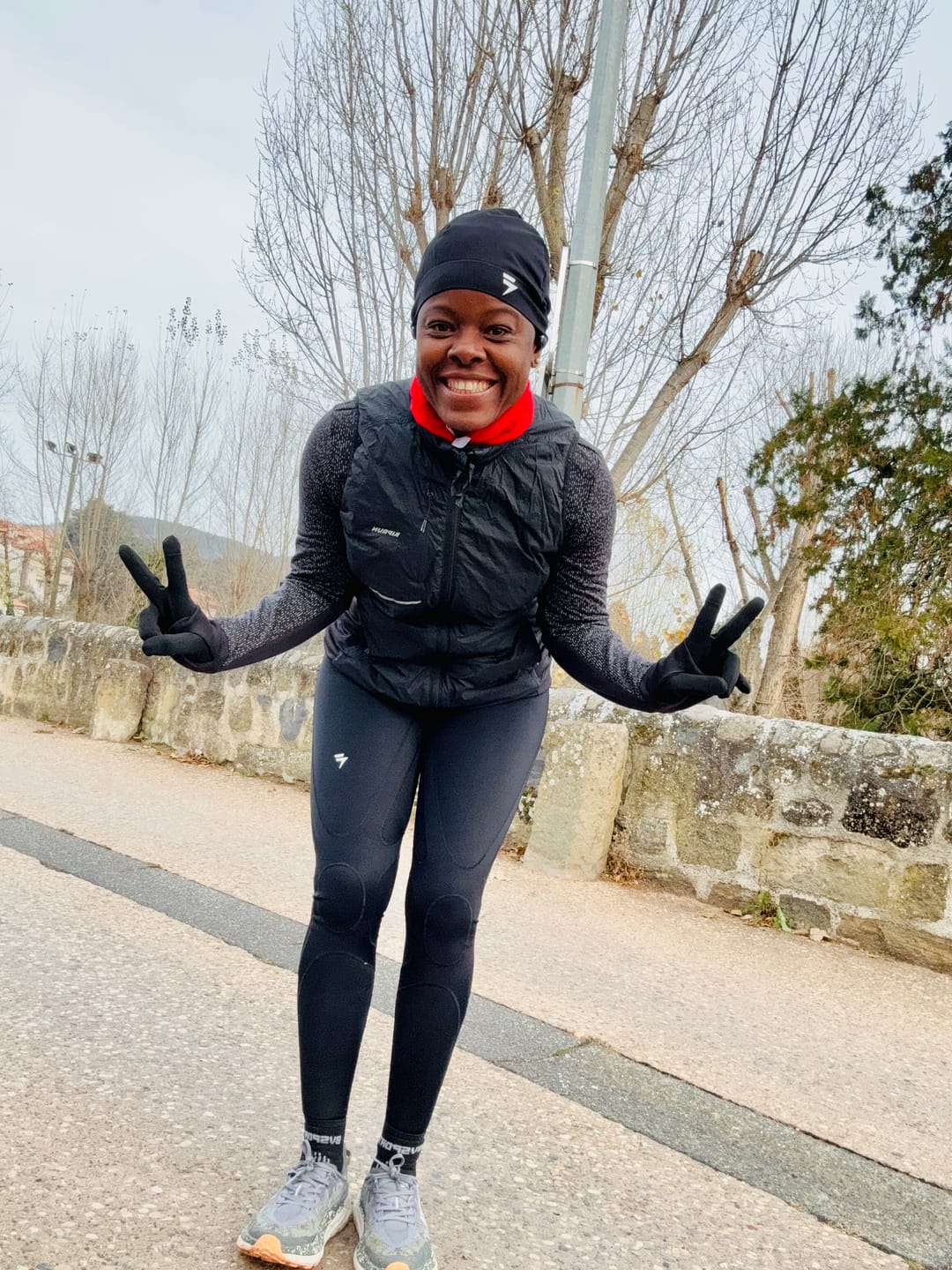 Customer photo review of Legging de Compression avec Maintien et Ceinture
