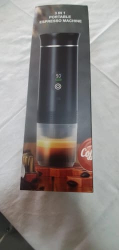 Customer photo review of BRUZZO Go™ – Draagbare Espresso Machine