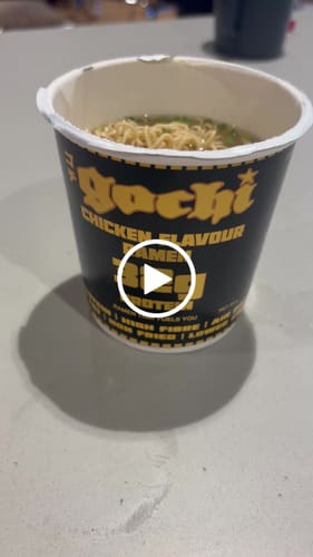 Customer video review of V1 - Chicken Flavour High Protein Ramen