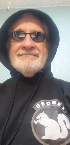 Customer photo review of Military Intel Pin-Up Girl Julia MQ-9 Reaper Drone Hoodie