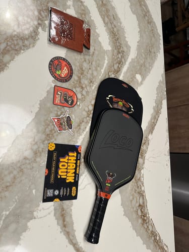 Customer photo review of The Loco 16mm Pickleball Paddle- Hybrid