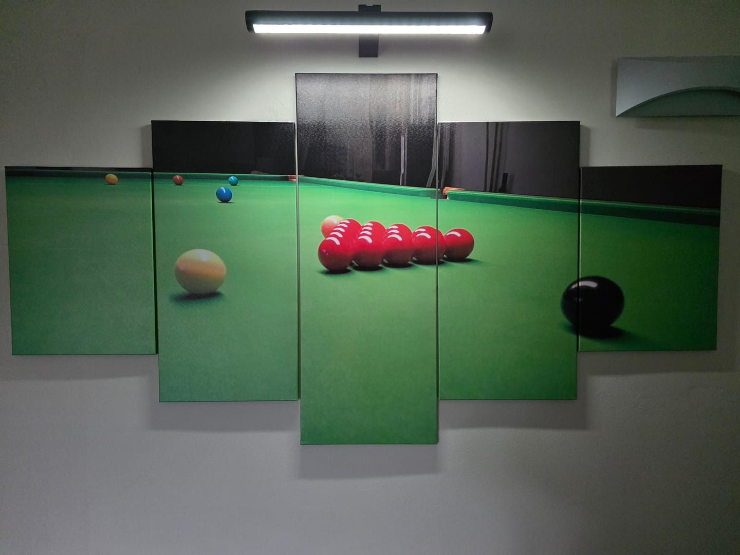 Customer photo review of Custom 5 Panel Canvas Print Wall Art - Do It Yourself (DIY) Or Let Us Do It For You (LUDIFY)!