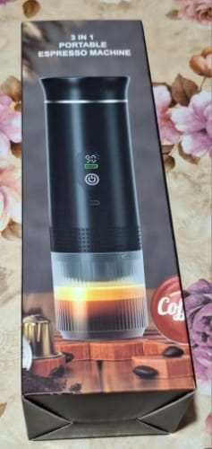 Customer photo review of BRUZZO Go™ – Draagbare Espresso Machine