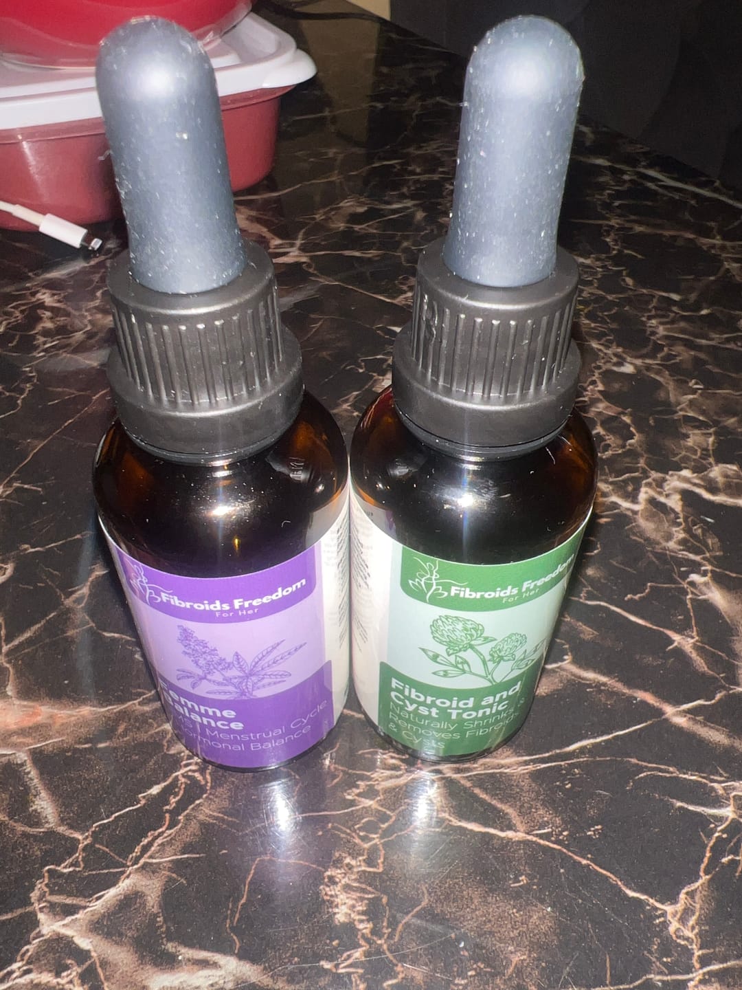 Customer photo review of Complete Fibroids Freedom For Her Bundle