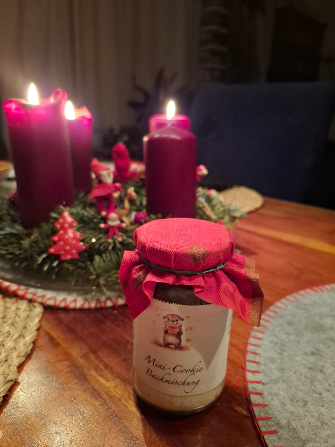 Customer photo review of Bandarole - Mini-Keksbackmischung im Glas - Geschenk im Kollegium - Allrounder - DIY - Sofortdownload