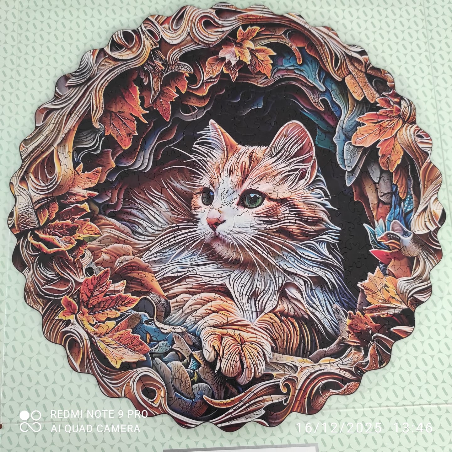 Customer photo review of Kedi V2 - Ahşap Puzzle
