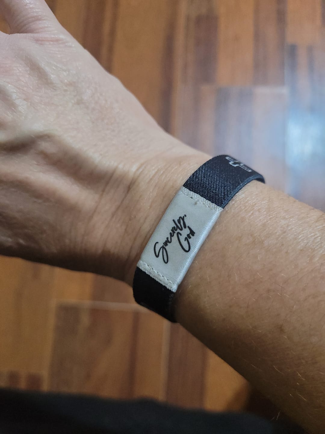Customer photo review of THE SALVATION WRISTBAND