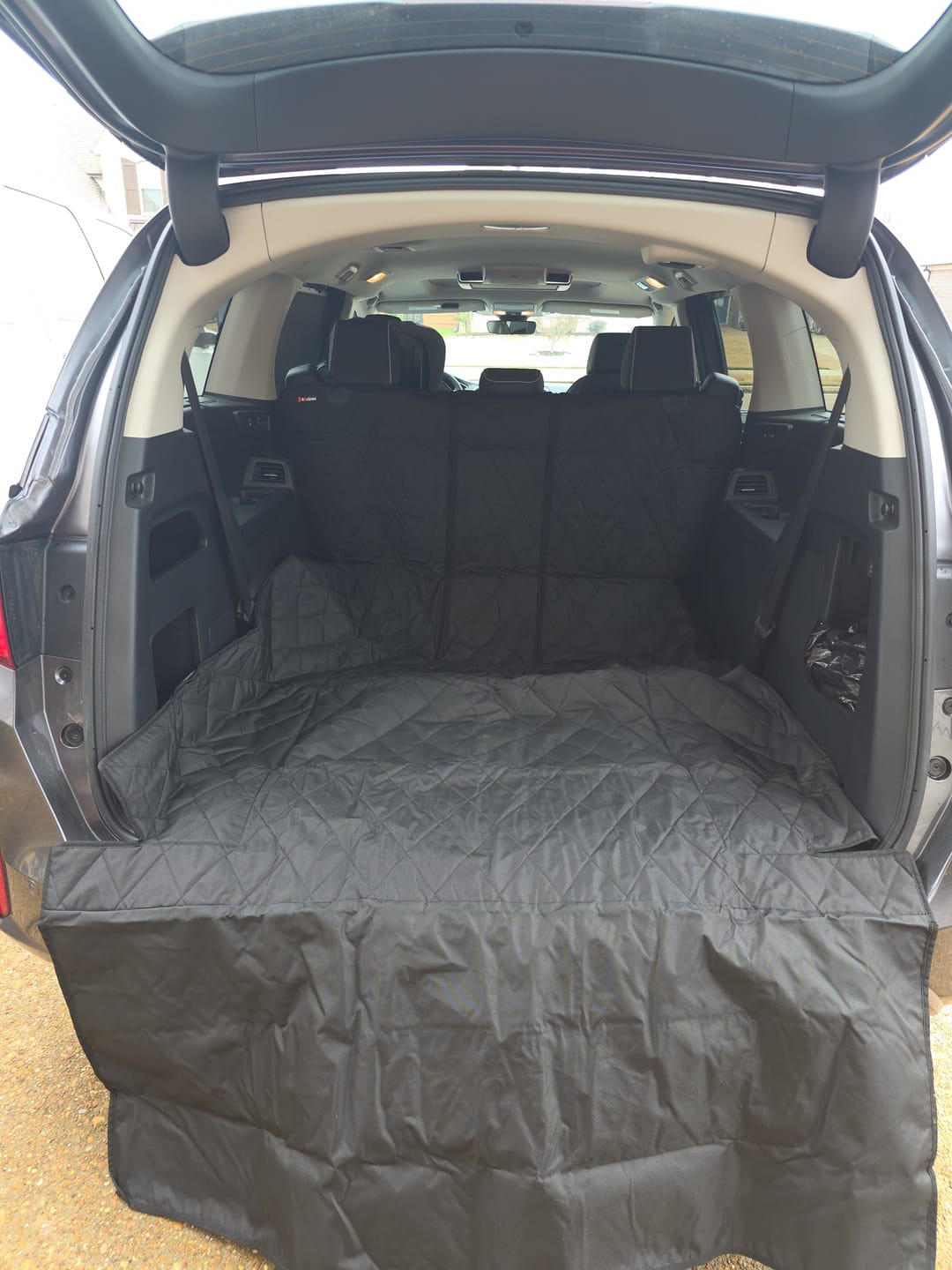 Customer photo review of SUV Cargo Liner for Fold Down Seats - XL