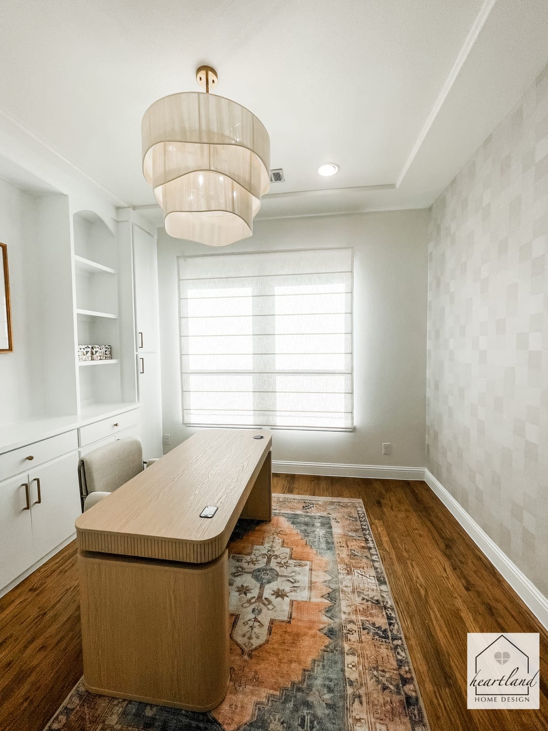 Customer photo review of 3-Tier Beige Woven Thread Drum Pendant Light