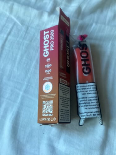Customer photo review of Ghost® Pro 3500 - Puff Jetable / Vape Disposable 2% Nicotine