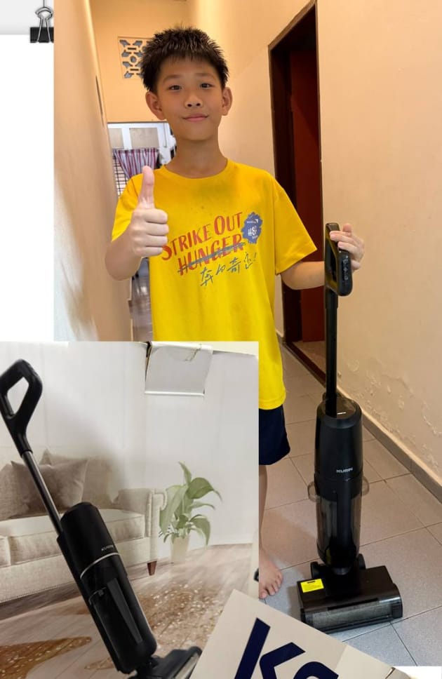 Customer photo review of Kurin Airmed™ K600 Pro Floor Washer