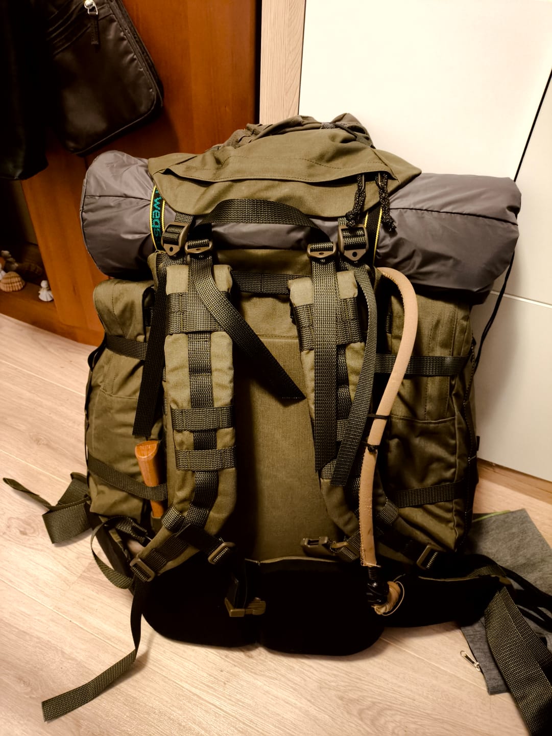 Customer photo review of Kantamus 40L backpack