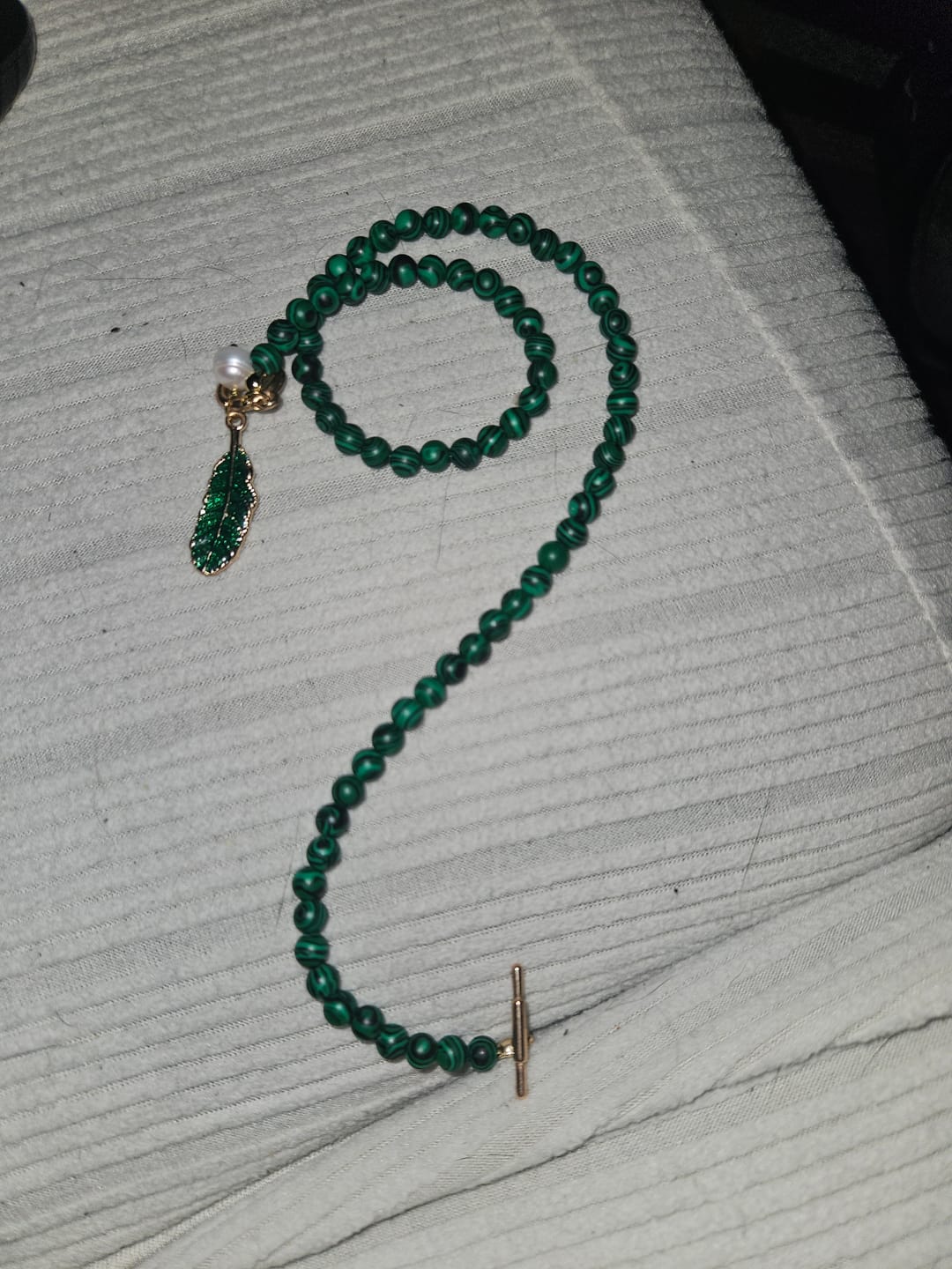 Customer photo review of Orientalische Kristall Halskette - 925 Sterling Silber