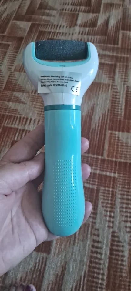 Customer photo review of Electric Foot File Callus Remover for Smooth Feet