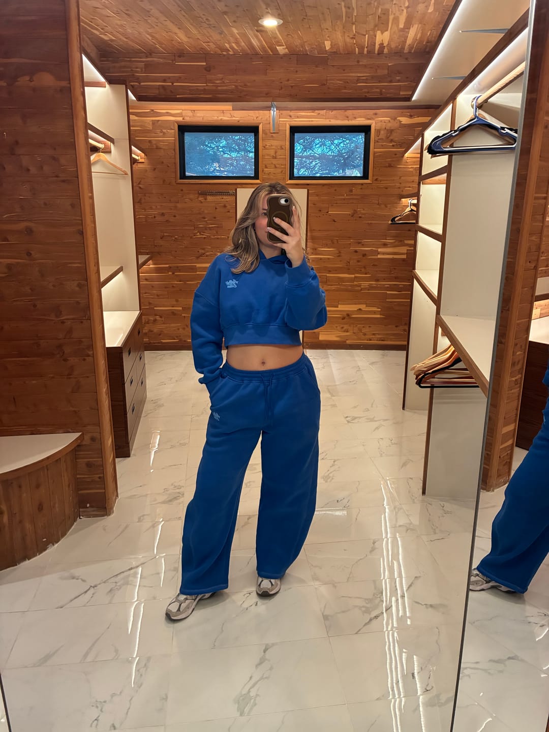 Customer photo review of Soufflé Cropped Hoodie Sets