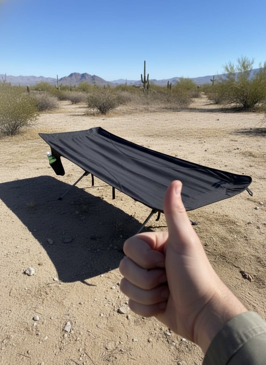 Customer photo review of 1x Anywhere Hammock (Single Hammock)