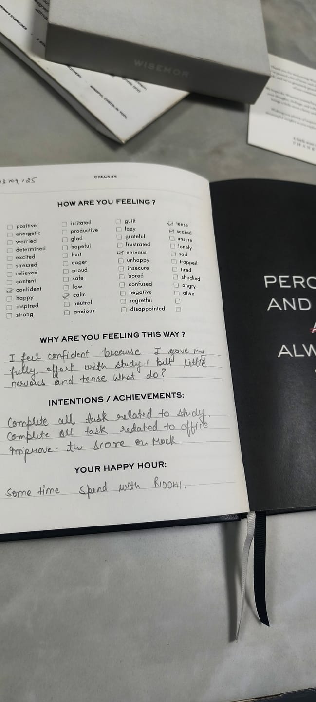 Customer photo review of Wisemor Journal