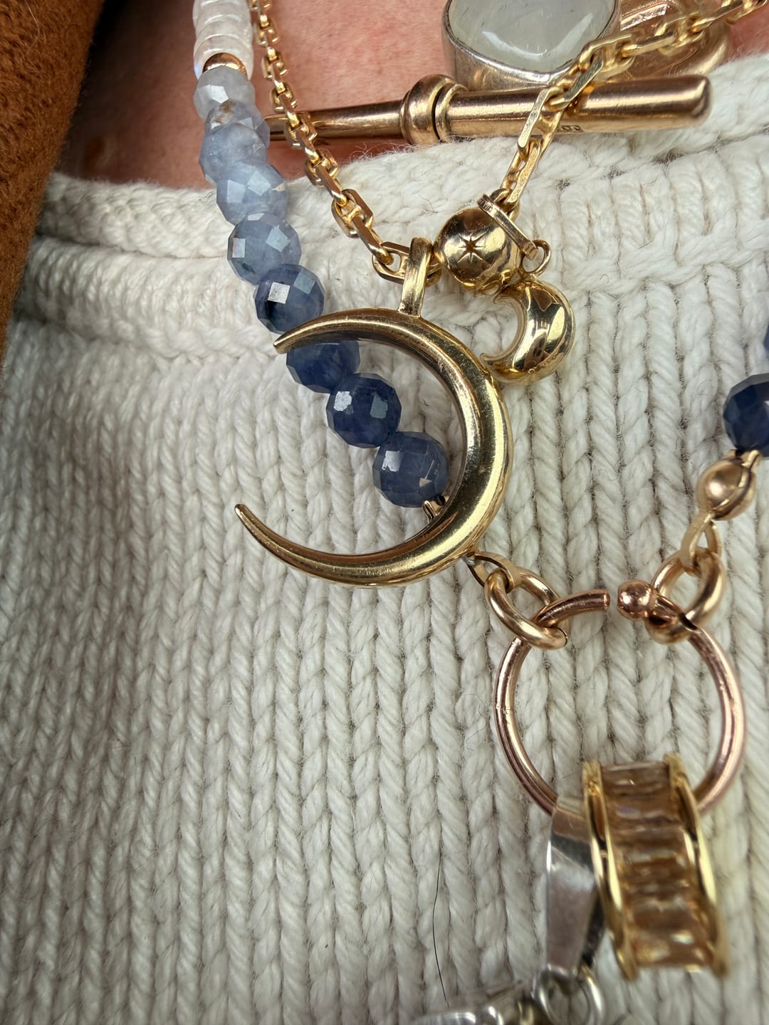 Customer photo review of 10K Star Spacer Bead