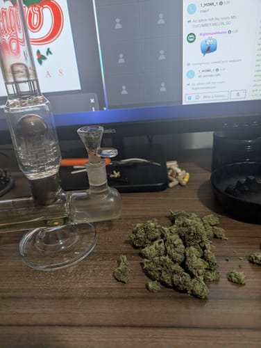 Customer photo review of Sour Diesel THCA Flower