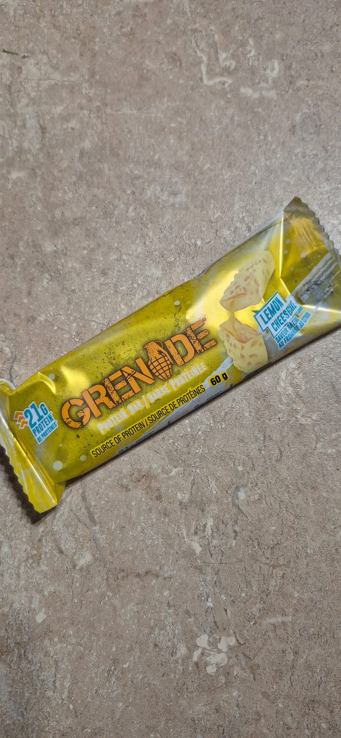 Customer photo review of Grenade - Barre protéinée - 60g