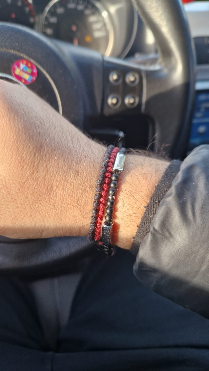 Customer photo review of Bracelet: Tribute