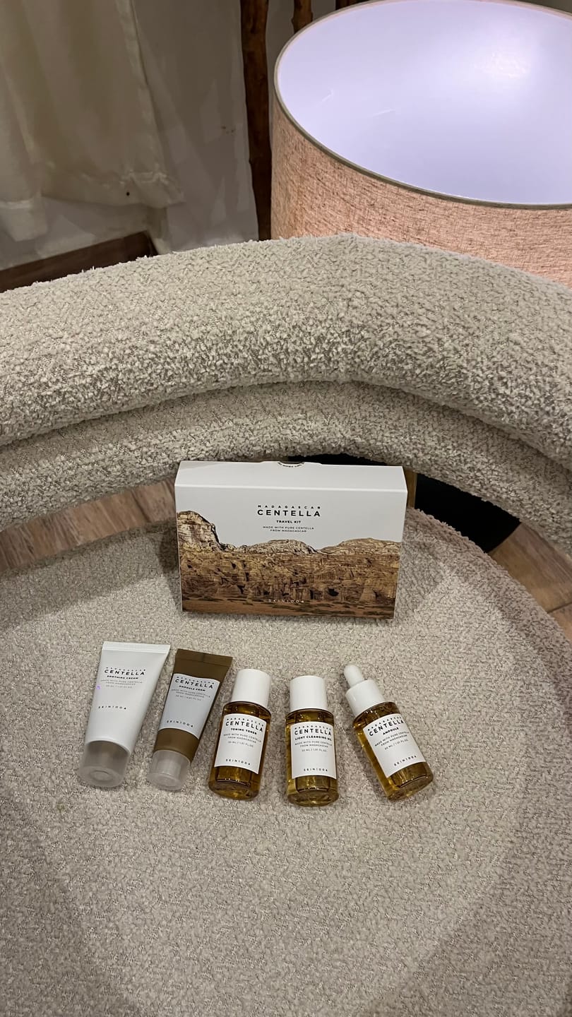 Customer photo review of مجموعة السفر مدغشقر سنتيلا من سكين1004 - 5قطع