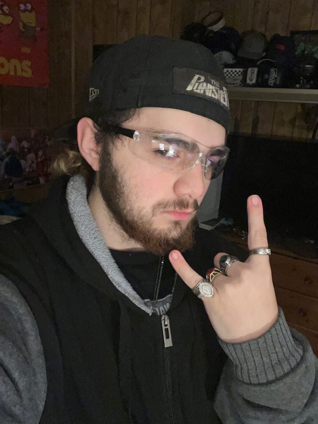 Customer photo review of 80Eighty® Safety Glasses