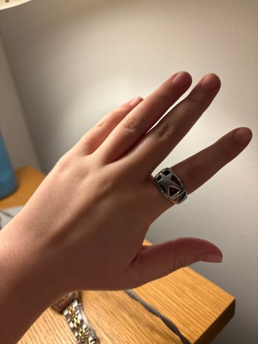 Customer photo review of Shooting Star Ring