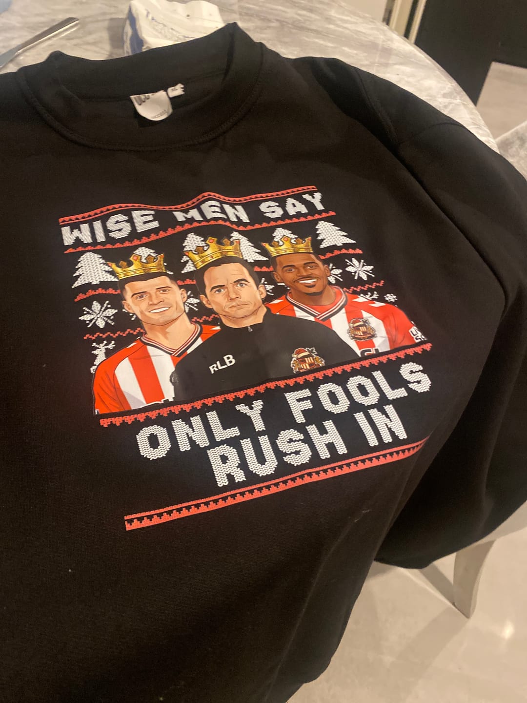 Customer photo review of WISE MEN SAY