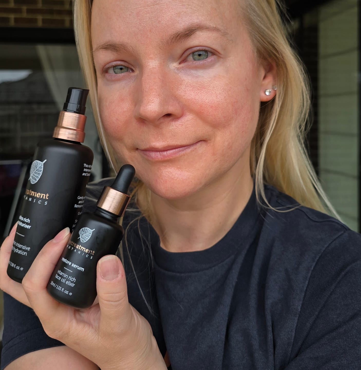 Customer photo review of Kakadu Brightening Serum