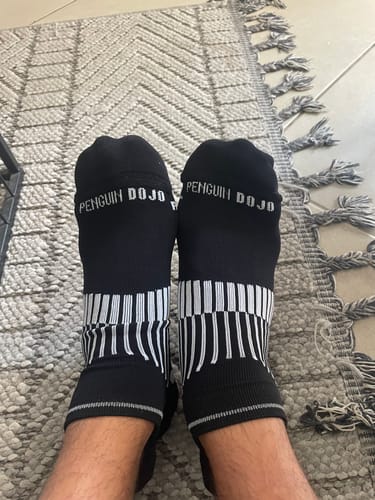 Customer photo review of Boost Active - גרבי ריצה קצרות (No-Show) שחור