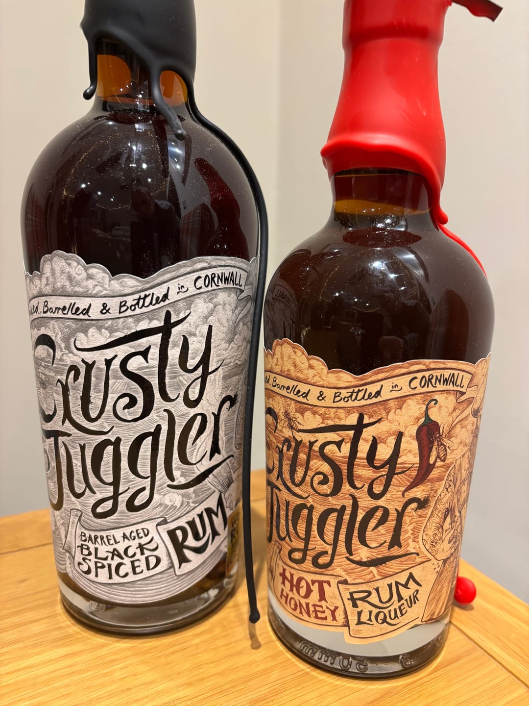 Customer photo review of Crusty Juggler Barrel Aged Black Spiced Rum