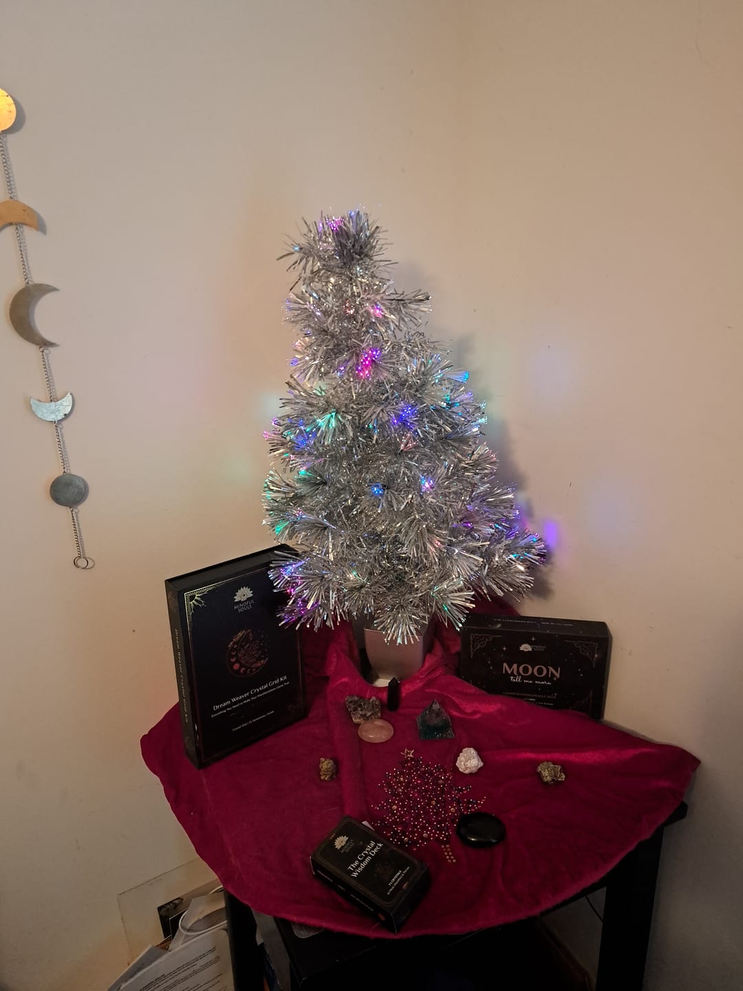 Customer photo review of 25-Day Crystal Advent Calendar