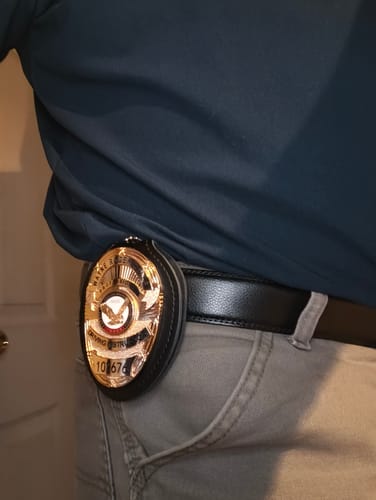 Customer photo review of Customizable Badge BA18