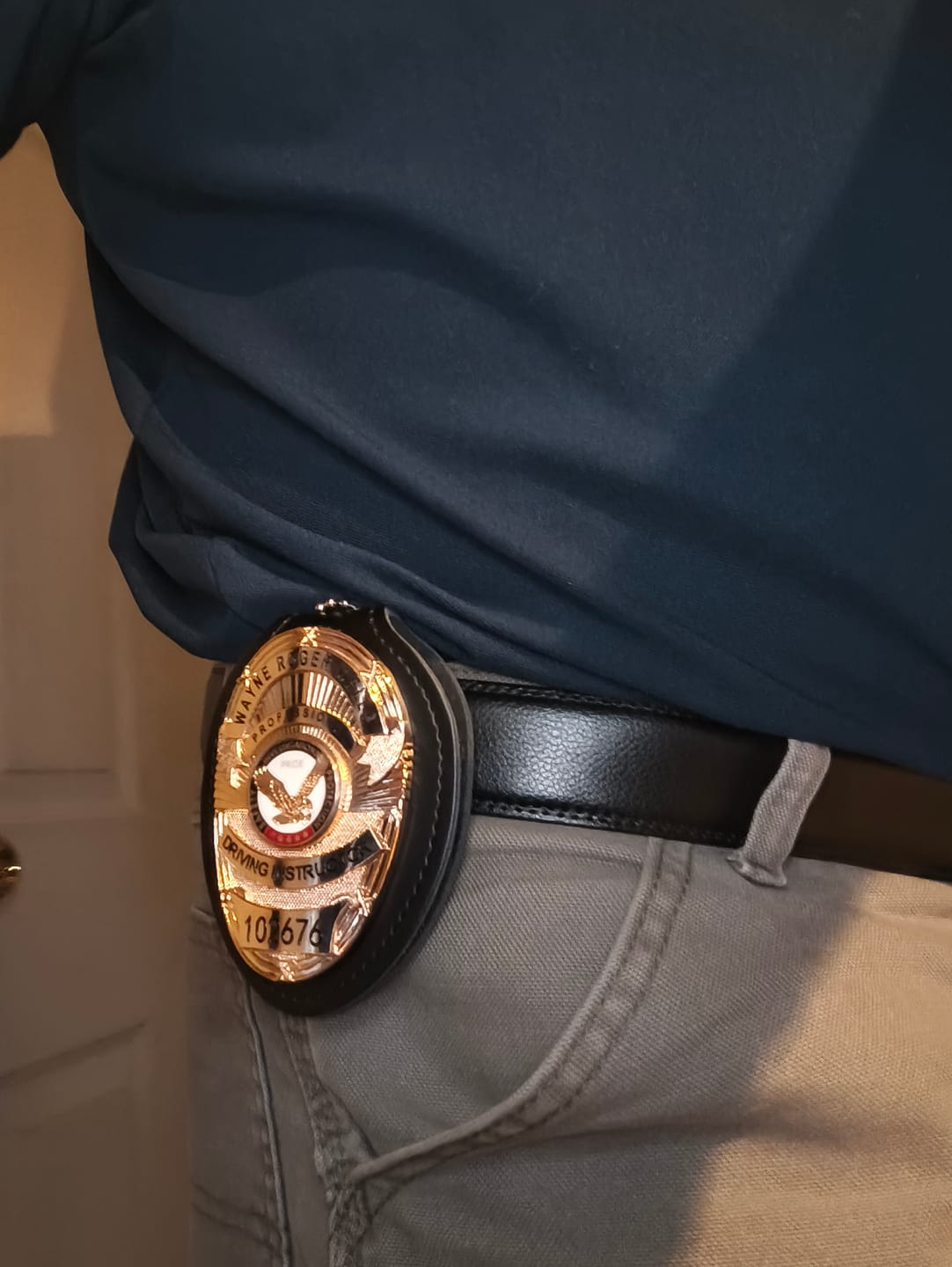 Customer photo review of Customizable Badge BA18