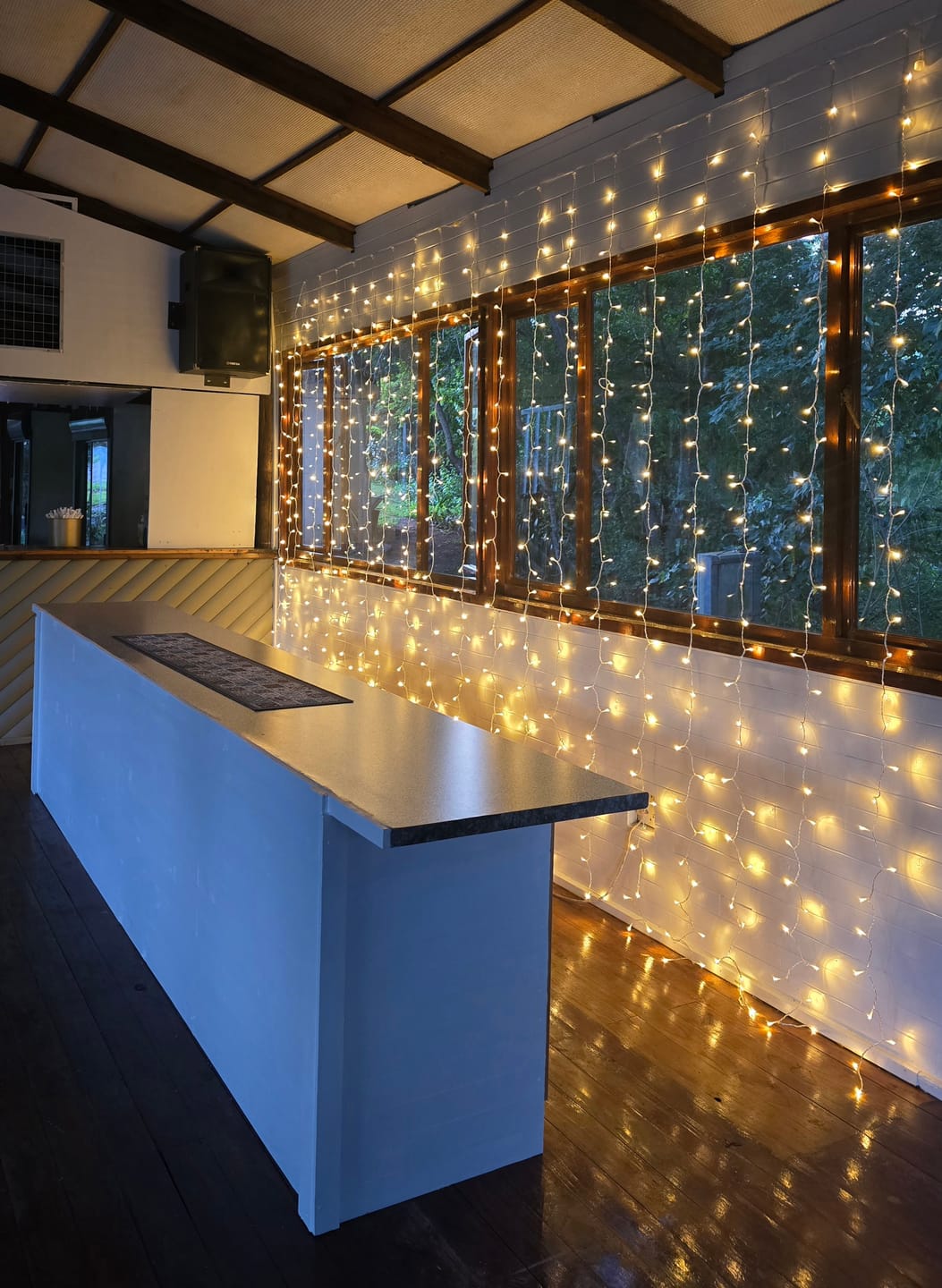 Customer photo review of Curtain Fairy Lights