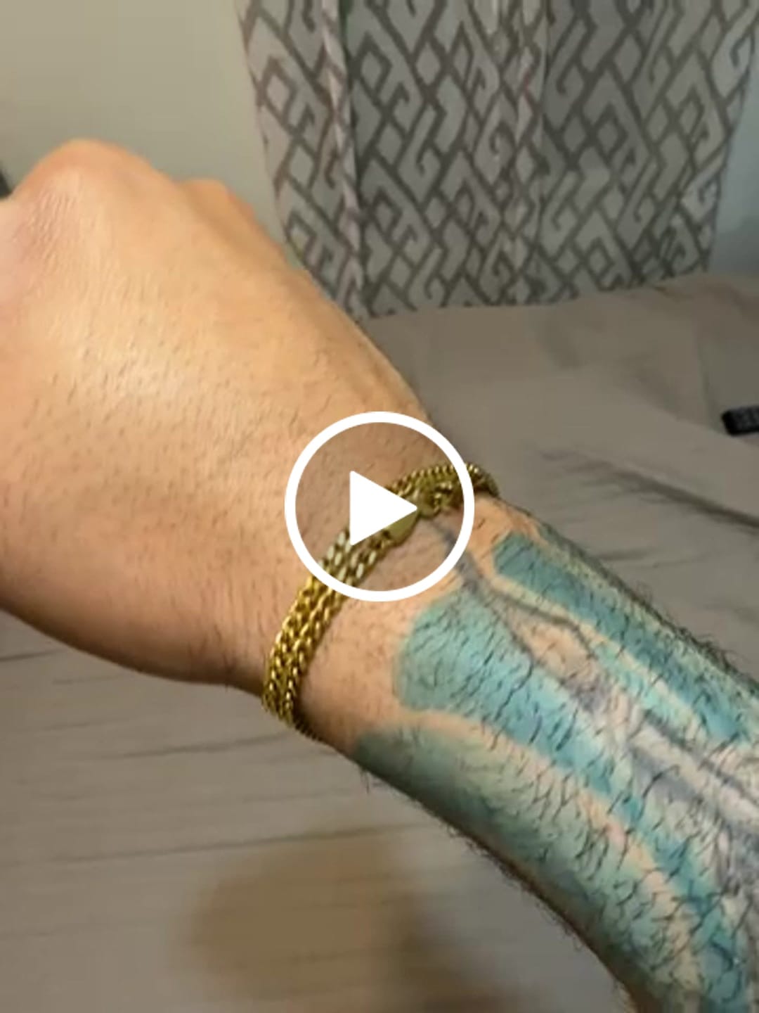 Customer video review of 3mm Cuban Bracelet - Gold