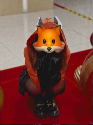 Customer photo review of CUTE FOX BODYSUIT SR22