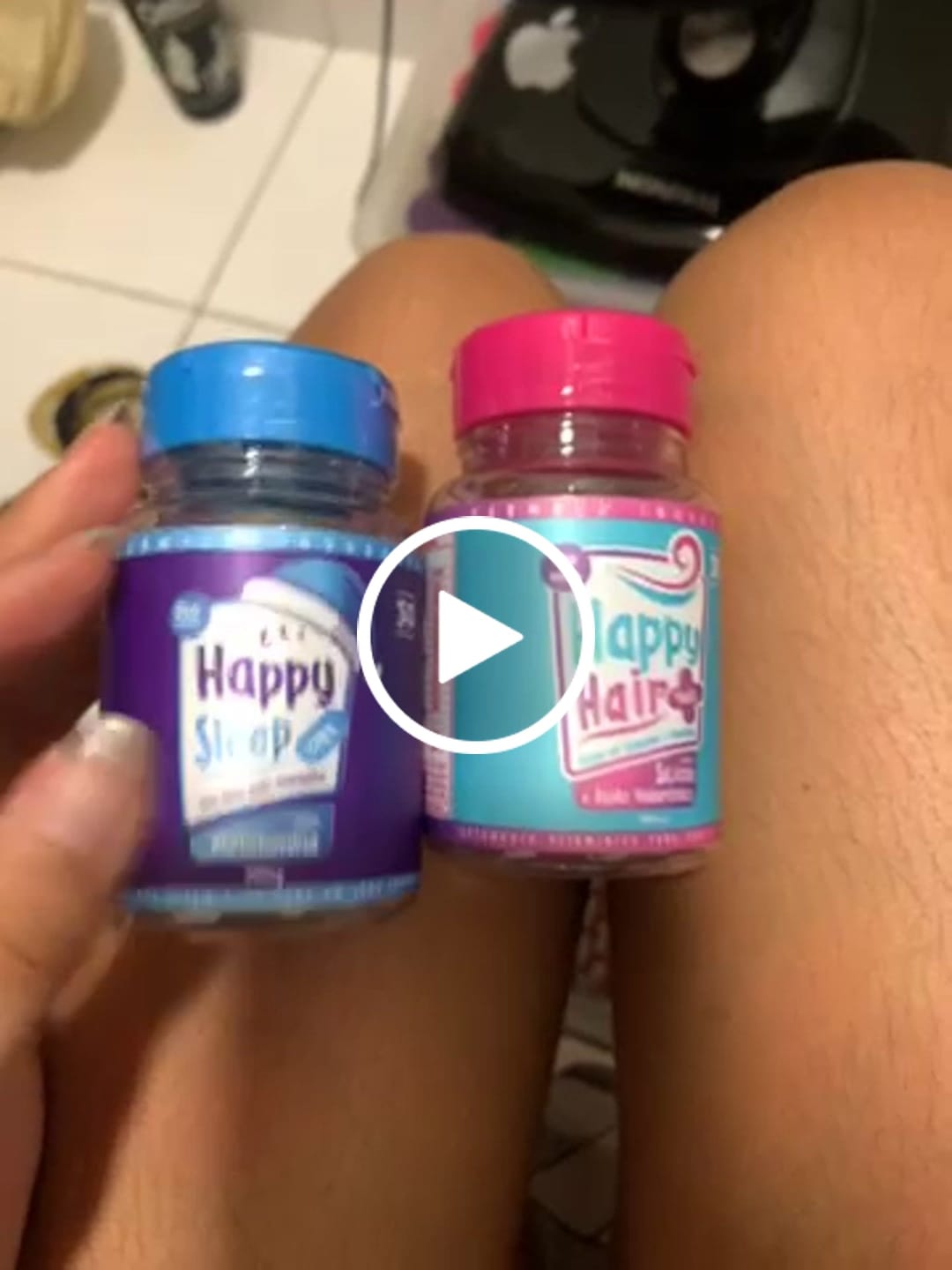 Customer video review of Melatonina Happy Sleep 2 Potes